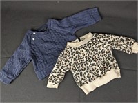 (2) 0-3M Sweater: [Bundles baby place, etc.]