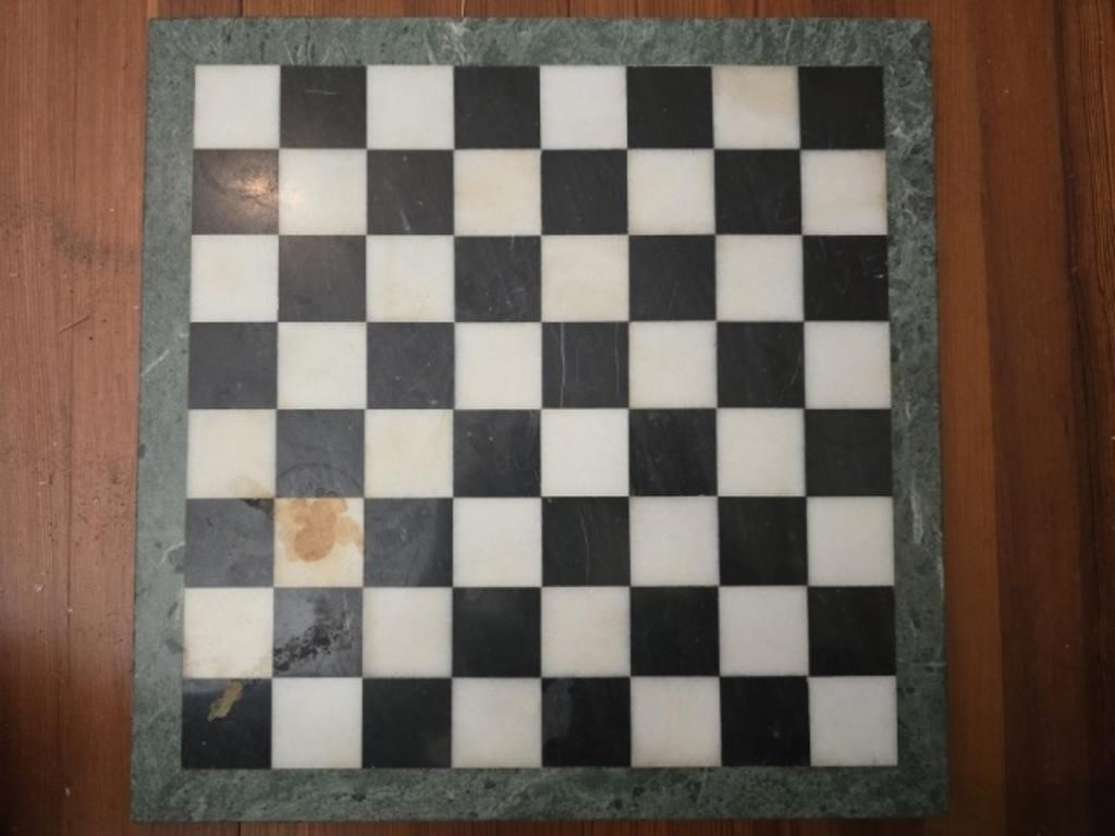 16" by 16" marble chess board