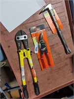 Bolt Cutters, Tin Snips & Nail Puller