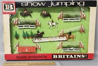 Britain Toy Horse Show Jumping Models in Box