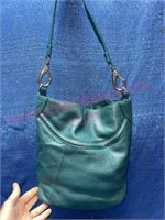 Stone & Co. green leather purse
