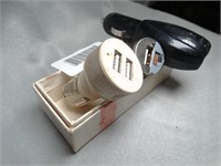 3 Cigarette / USB Car Adaptors