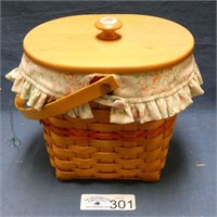 Longaberger Basket with Lid