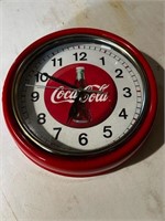 9.5" Coca Cola clock
