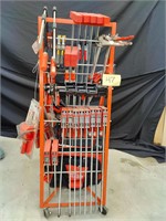 Clamp rack with Bessey clamps