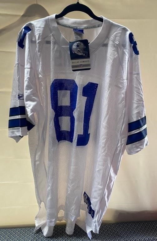 W - NFL OWENS #81 DALLAS JERSEY SIZE 2XL (Q104)