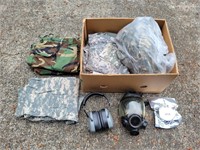 Military Surplus: Gas Mask, Caps, Uniforms & More