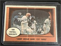 1961 Topps Jim Brown Highlights