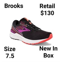 NEW Ladies Brooks Running Shoes Size 7.5 $130