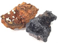 Hollandite Romanechite Smithsonite Specimens