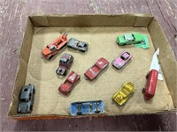 Flat Tootsie Cars