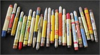 Group of Misc Bullet Pencils