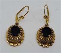 Vintage Gold Plated Earrings