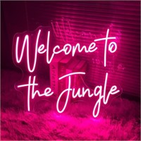 Welcome to The Jungle LED Neon Sign