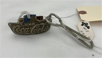 2 pc, Wall Mount Coca Cola Bottle Opener, Hand Hel