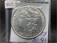 1878 REVERSE OF 79 MORGAN SILVER DOLLAR