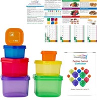 GOANDWELI, 7 PC PORTION CONTROL CONTAINER KIT FOR