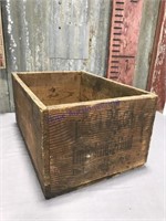 Esco-Ra-Co Embalming Fluid wood box