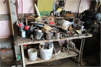 6' steel work/tool bench