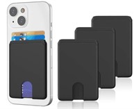 Senose Phone Card Holder 3 pack Black