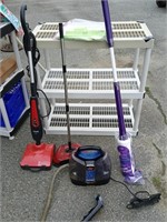 3 sweepers mops, Bissell pro clean look at