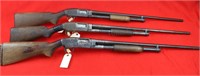 (3) Model 12 Winchesters For Parts Or Project