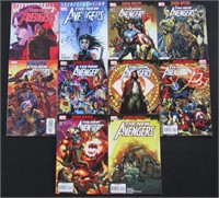 (10) 2008-2009 Marvel New Avengers Comic Books