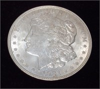 1921 MORGAN SILVER DOLLAR, PHILADELPHIA