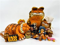 Garfield Collector Toys and Phone