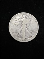 1942 D Walking Liberty Half Dollar
