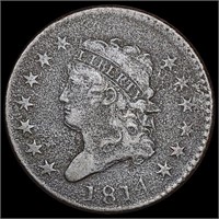 1814 Pln 4 S - 295 Classic Head Large Cent