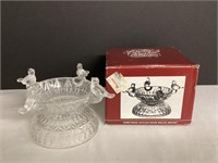 Byrde Crystal Collection Bird Bath Dish