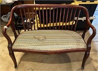 20th Century Windsor Style Bench