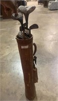 Antique Wood Shaft Golf Clubs