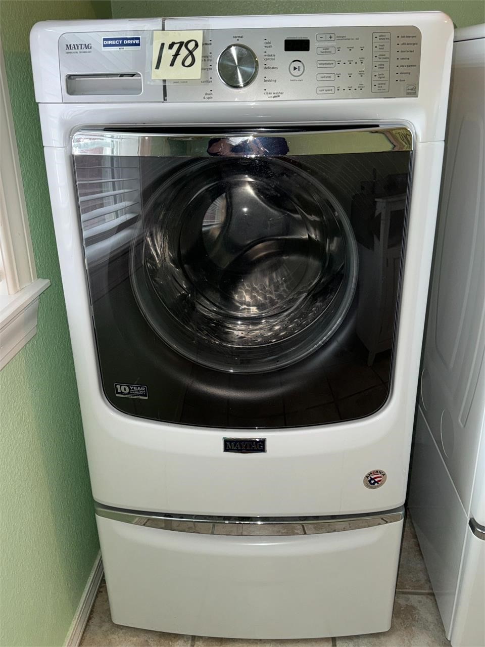 Maytag Front Load Washer w/Pedestal
