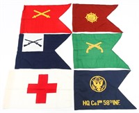 US AMBULANCE INFANTRY ARTILLERY BUNTING BANNERS
