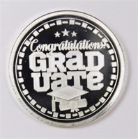 2024  1OZ  GRADUATION SILVER ROUND