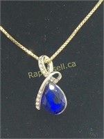 Sterling Chain with Beautiful Pendant