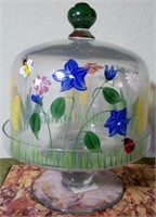 T - ROYAL DANUBE HANDPAINTED MINI CAKE STAND