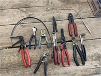 wire strippers, nippers, etc