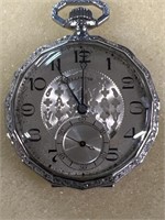 Illinois time king 17 jewel pocket watch