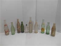 Assortment of old bottles