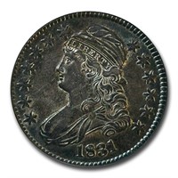 1831 Bust Half Dollar AU-50 NGC