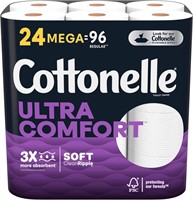Cottonelle UltraComfort Toilet Tissue - 12 Rolls