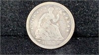 1853-O Seated Liberty Silver Half Dime