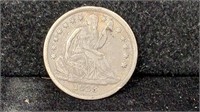 1838 Seated Liberty Silver Half Dime