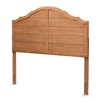 Baxton Studio Clive Headboards, Ash Walnut