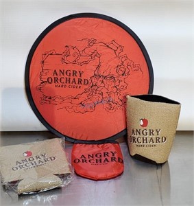 LOT OF ANGRY ORCHARD COOLIES & DISK