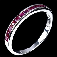 Natural Pigeon Blood Ruby Ring