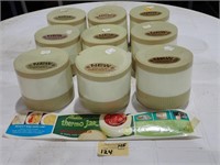 (9) Aladdin Insulated Thermo Jars - Model 7000